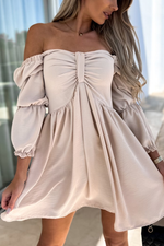 Surprise Me Off The Shoulder Mini Dresses