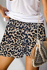 Florcoo Summer Loose Print Shorts