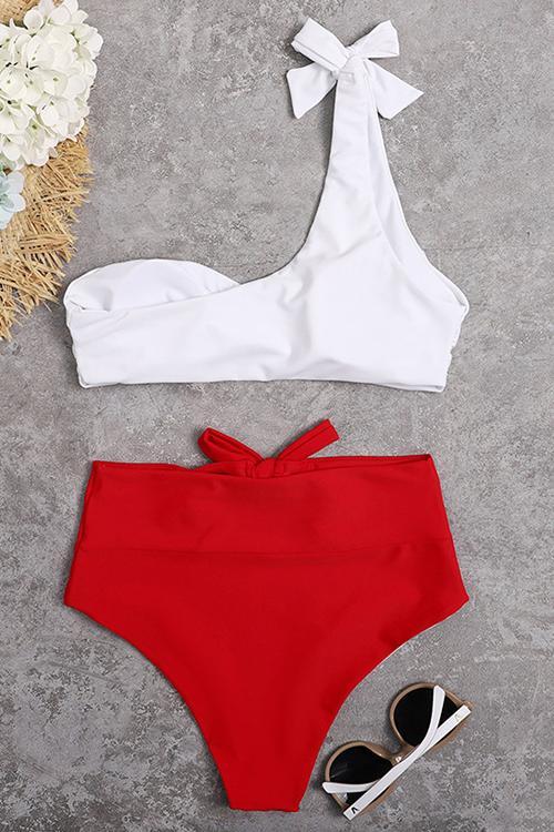 Metal Ring Knot Bikini Set