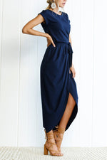 After Midnight Ankle Length Midi Dress(4 Colors)