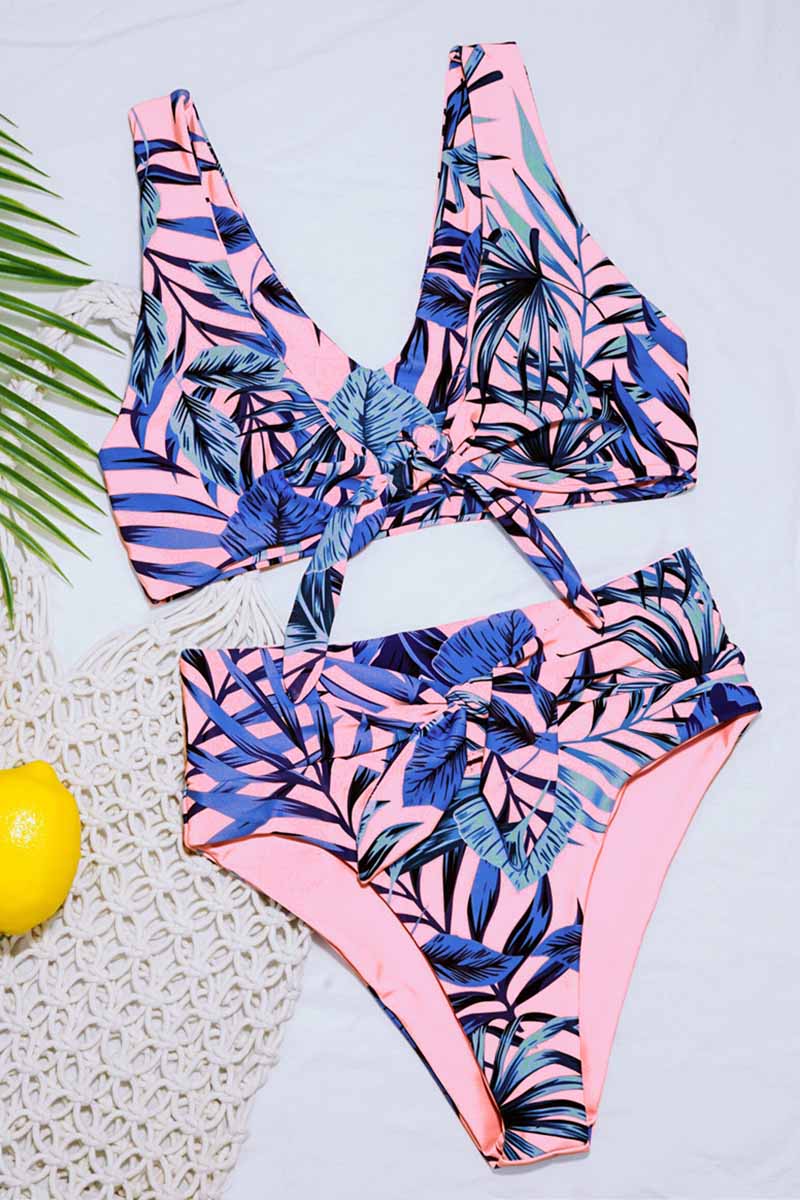 Florcoo Sexy High Waist Bikini Set