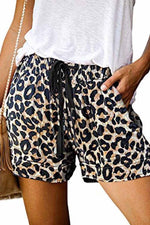 Florcoo Summer Loose Print Shorts