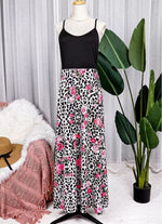 Spaghetti Strap Floral Sleeveless Maxi Dress