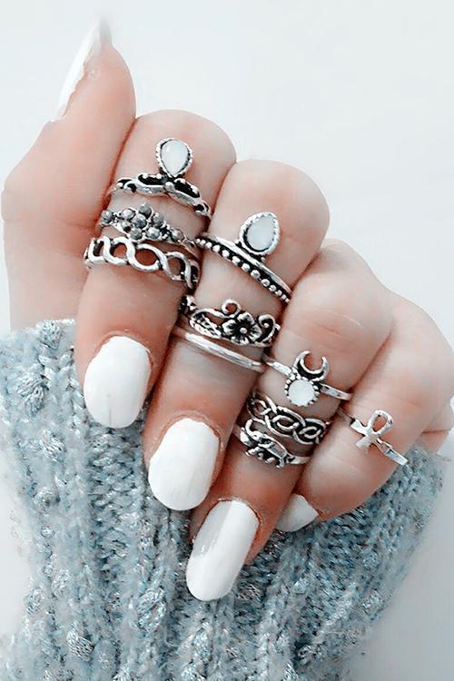 Bohemia Rings Set