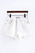 Pocket Denim Shorts