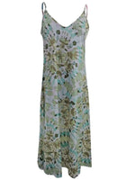 Loose Casual Print Straps Summer Beach Dress