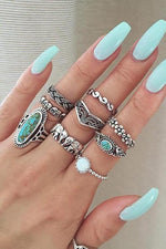 Bohemian Style Ring Set