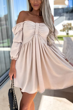 Surprise Me Off The Shoulder Mini Dresses