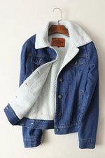 LAMB Button Denim Coat