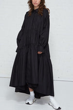 Oversized Ruffled Maxi Dress