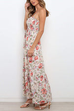 Love In The Air Tiered Floral Maxi Dress