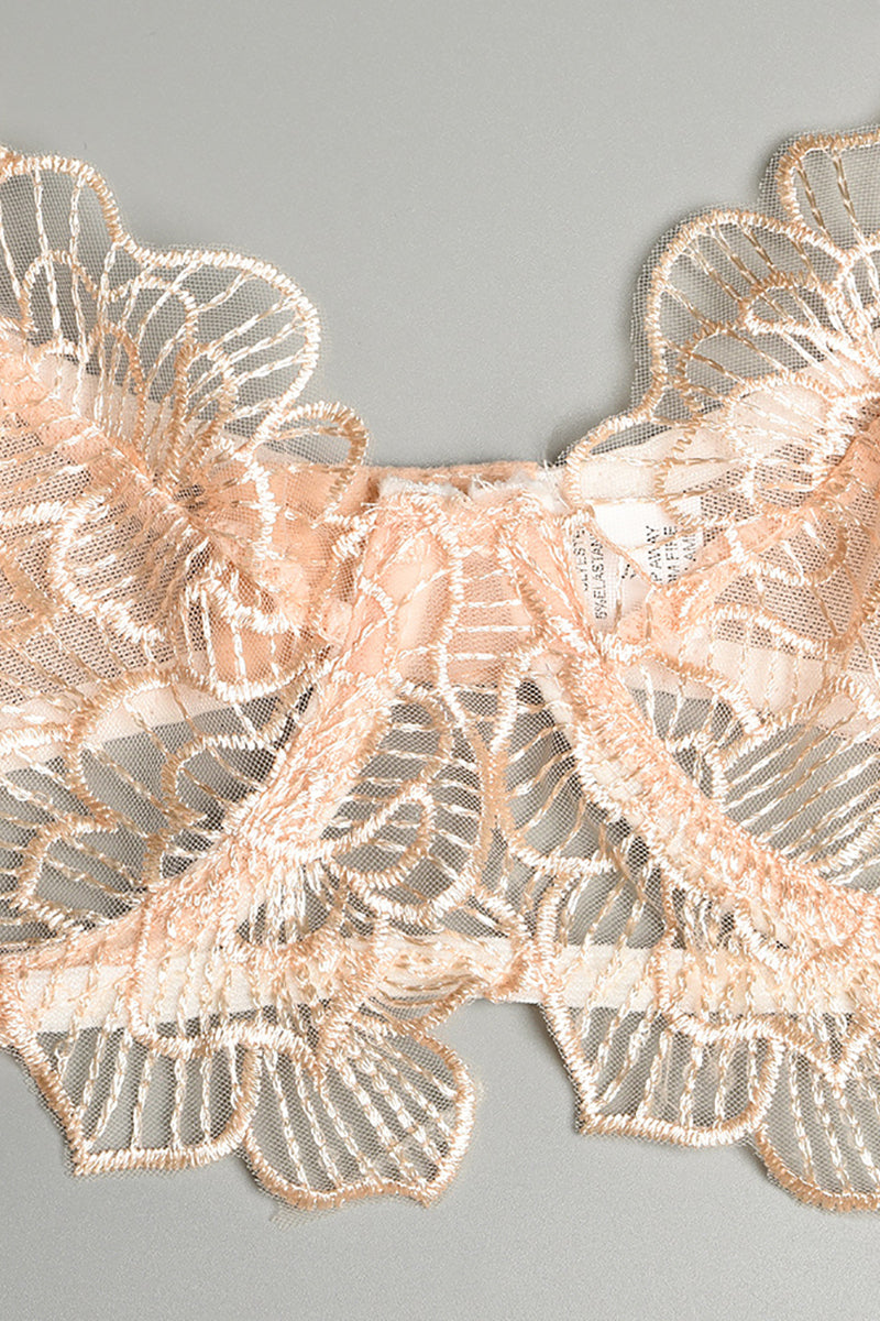 Blush Flower Lingerie Set