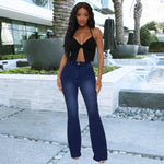 Sexy High Wist Wide Leg Jean Pant