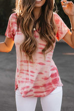 Florcoo Loosetie Tie-dye Top