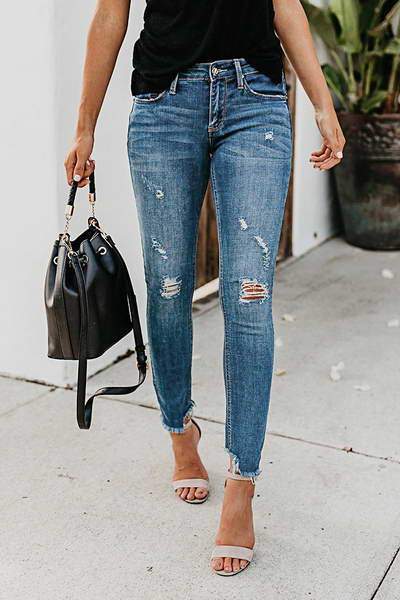 Skinny Ripped Jeans