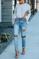 Slim Slimming Ripped Jeans