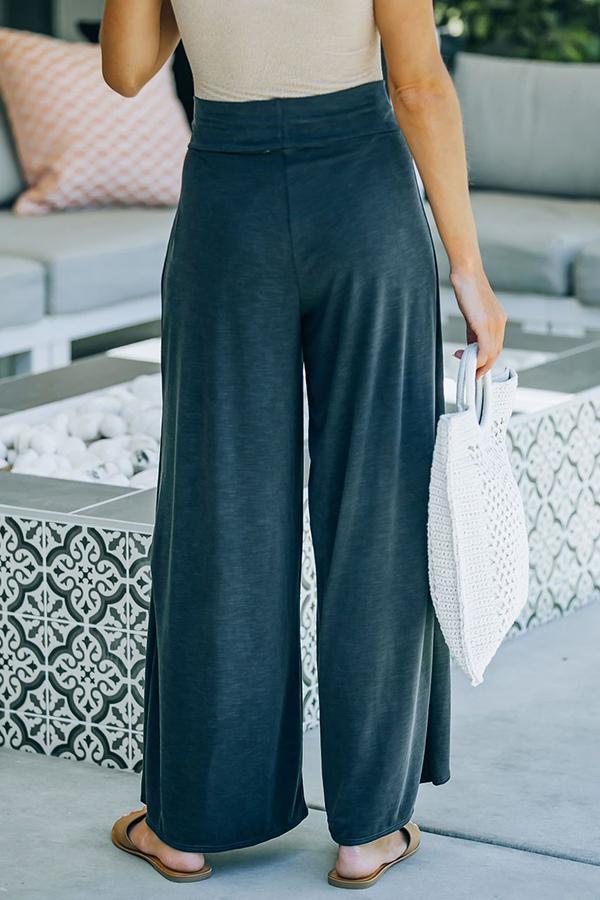 Summer Sizzle Tie Front Modal Blend Pants