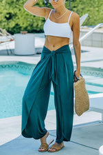 Summer Sizzle Tie Front Modal Blend Pants