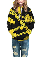 Women's Hoodies Sweater Digital Printing Long Sleeved Hooded