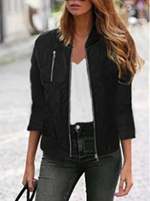 Women's Jackets Fashion Zipper Personality Jacket